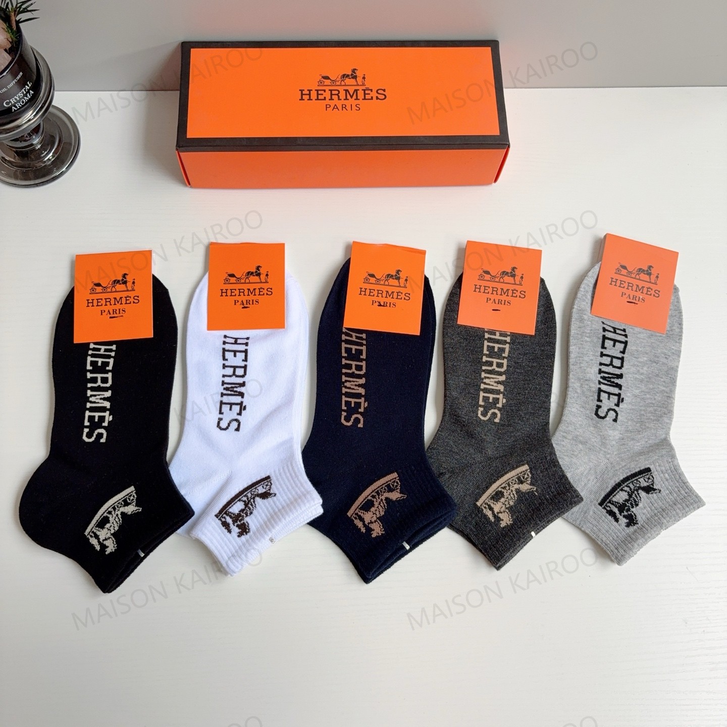 Hermes Socks 5-Pack - KAIROO