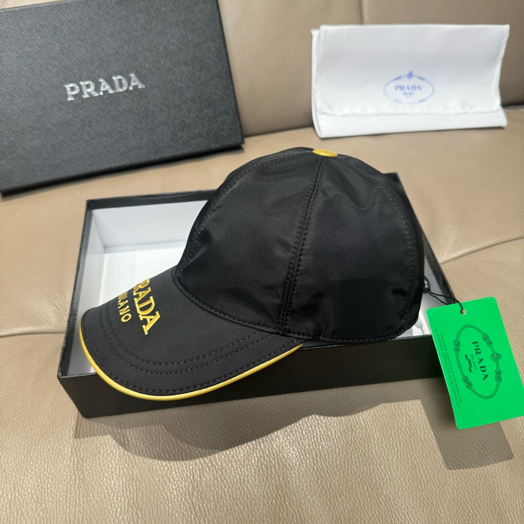 Prada Re-nylon Baseball Cap