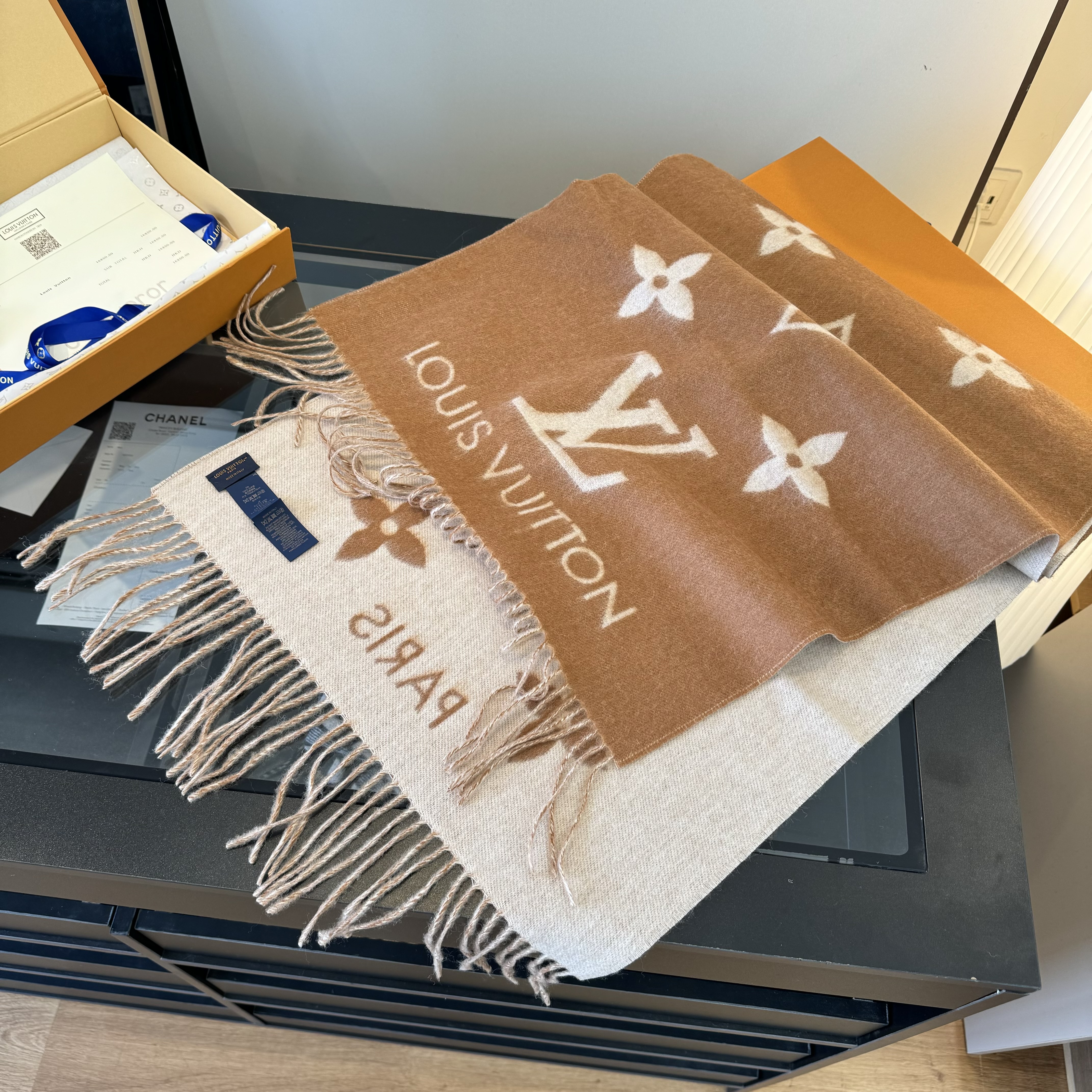 Louis Vuitton LV Reykjavik Monogram Scarf