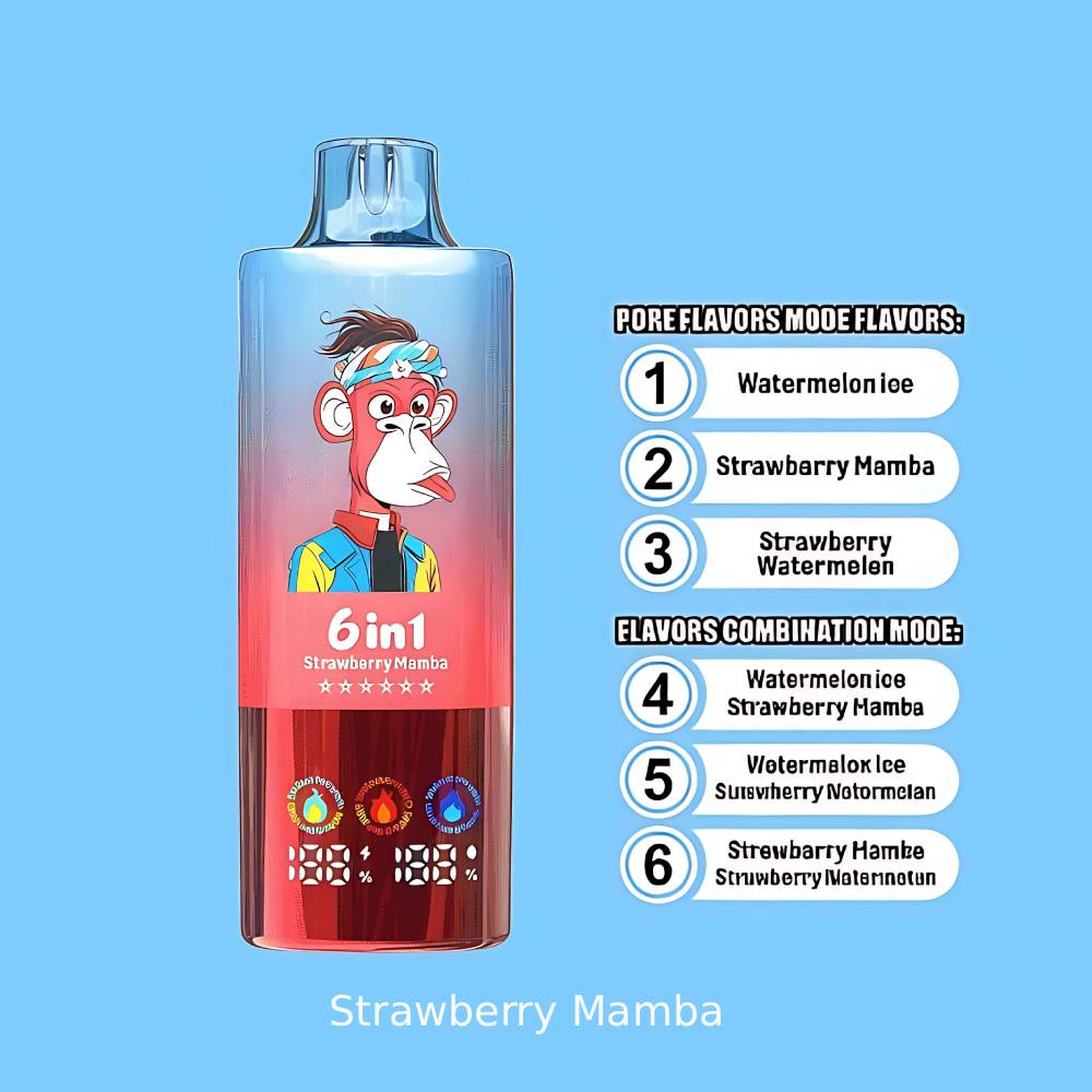 Bang Blaze 100K Disposable Vape 6 in 1 Flavors (5%, 100000 Puffs)