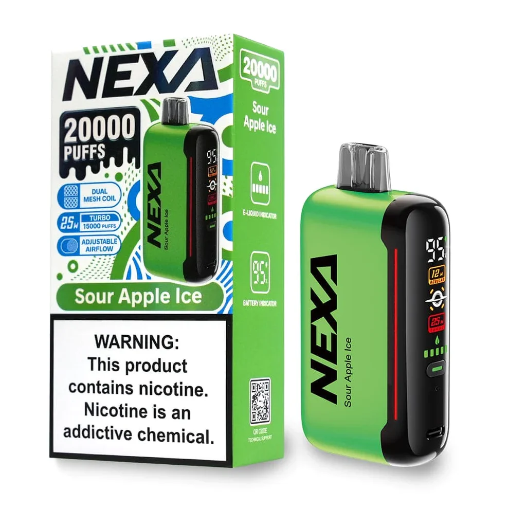 [5-Pack Bundle] Nexa N20000 20K Disposable Vape (5%, 20000 Puffs)
