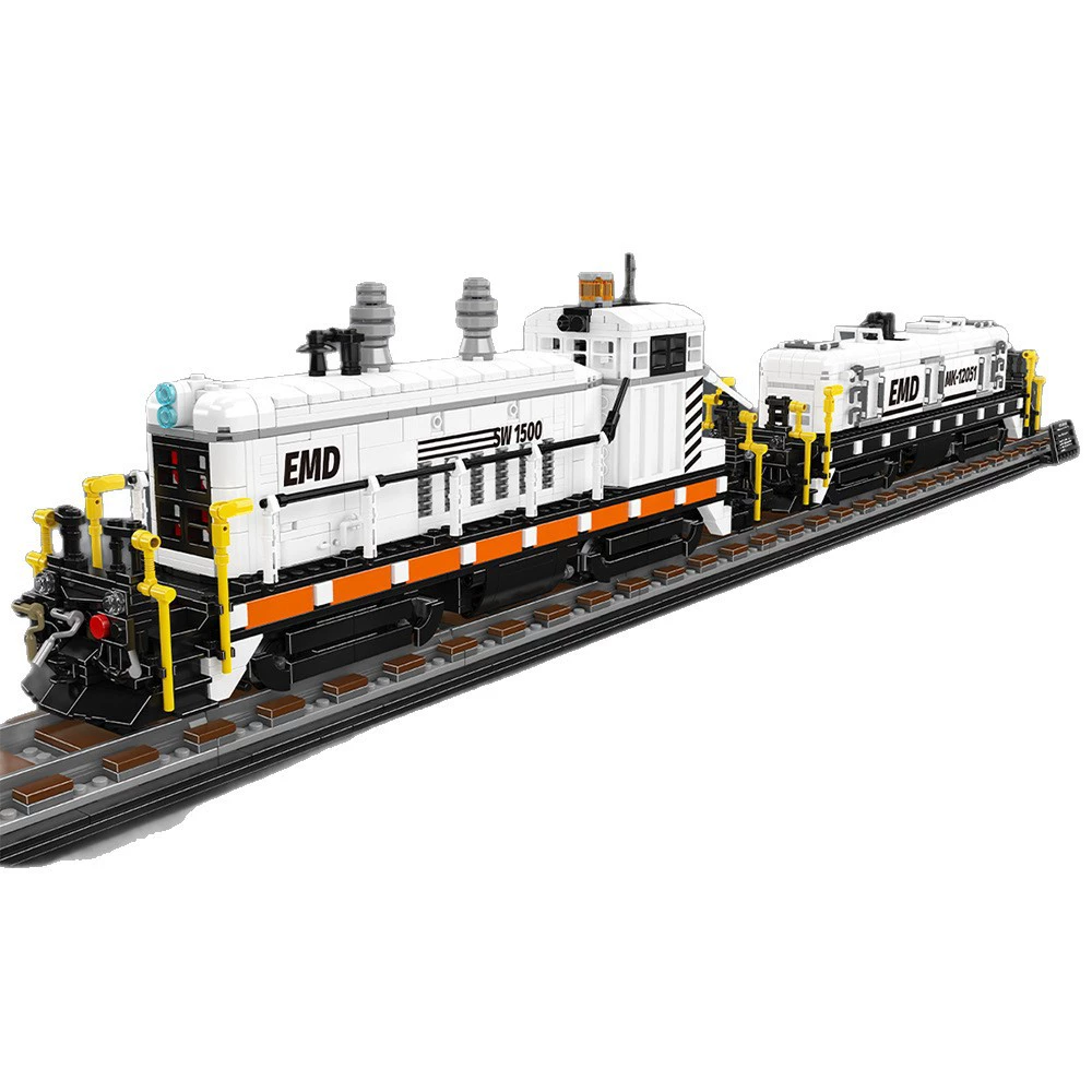 MOULD KING 12051 - EMO SW1500 Diesel Locomotive