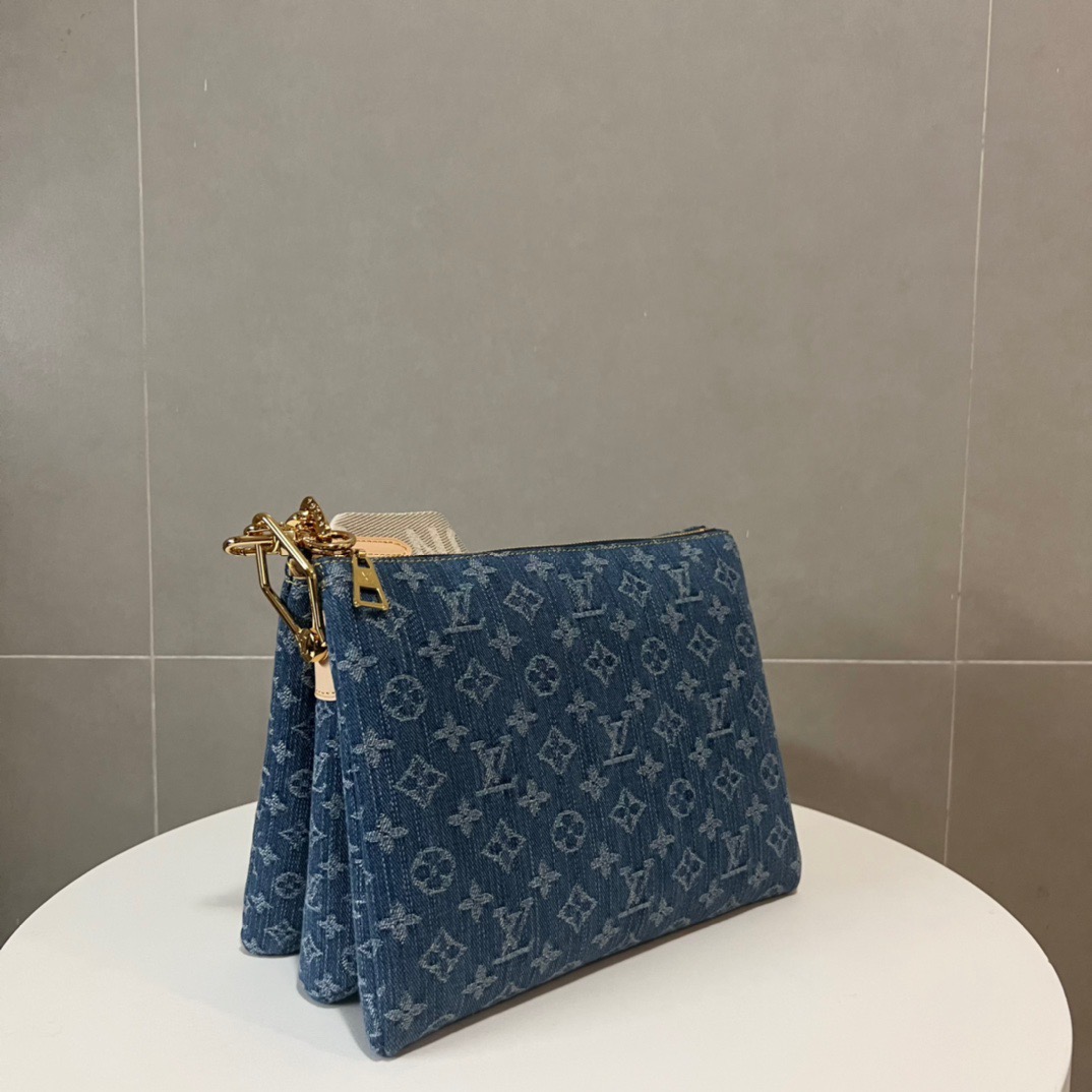 Louis Vuitton LV COUSSIN Denim Bag M24564