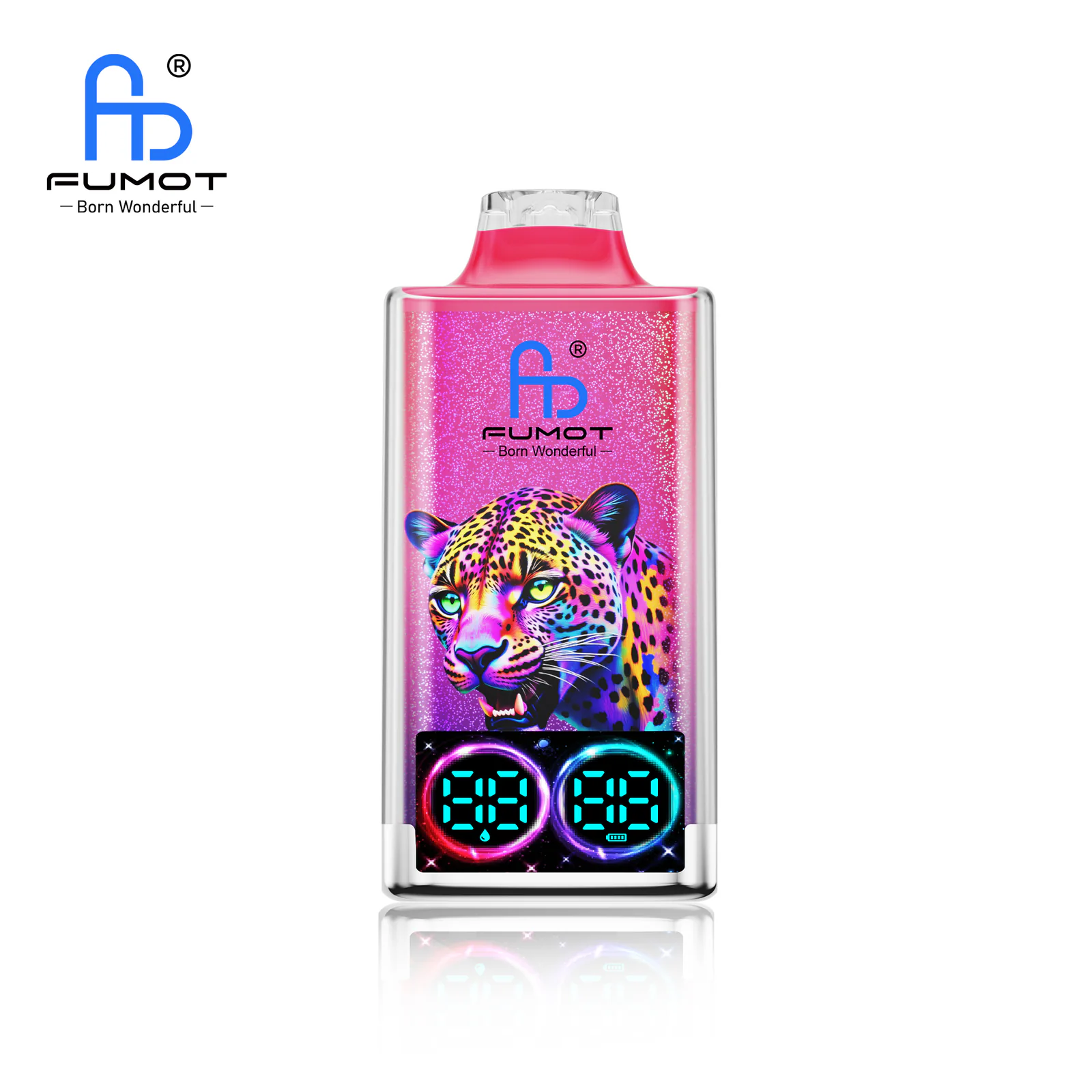 FUMOT Leopard 40K Disposable Vape – Blue Razz Cherry - Vaba Vape-Shop