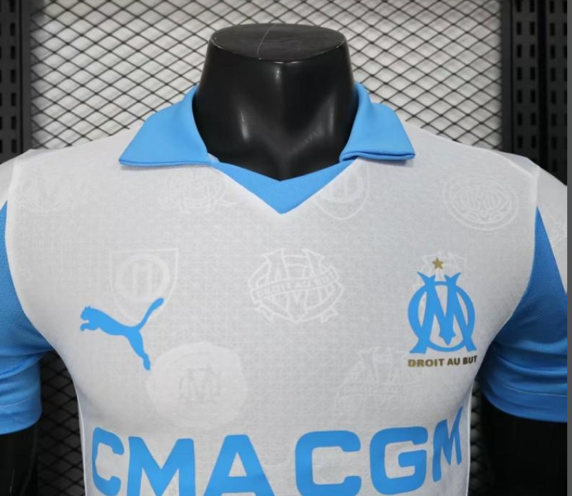 Player Version 25/26 Olympique Marseille Home Jersey