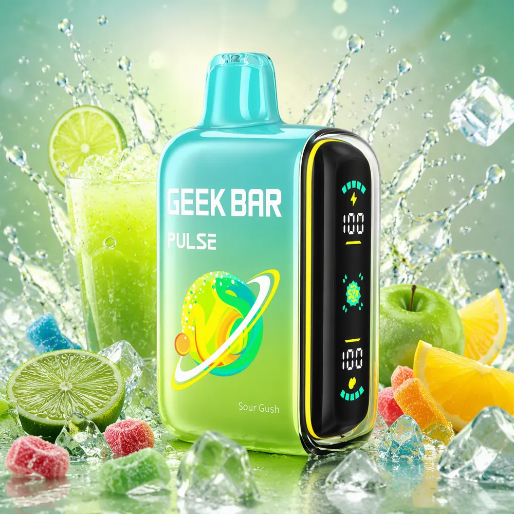 Geek Bar Pulse 15K Disposable Vape - Sour Gush