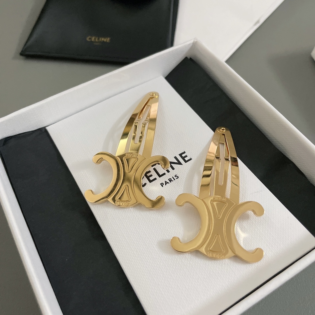 Celine Hair Clips ( 2 pieces)