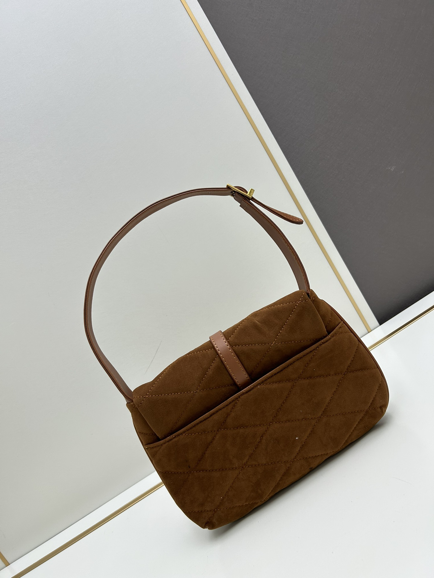 Saint Laurent YSL Frosted Underarm Bag