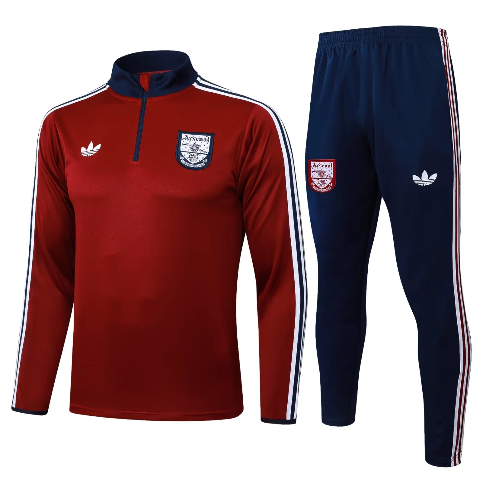 Adult/ Kids 2526Arsenal half zipper Training Suit B2539#