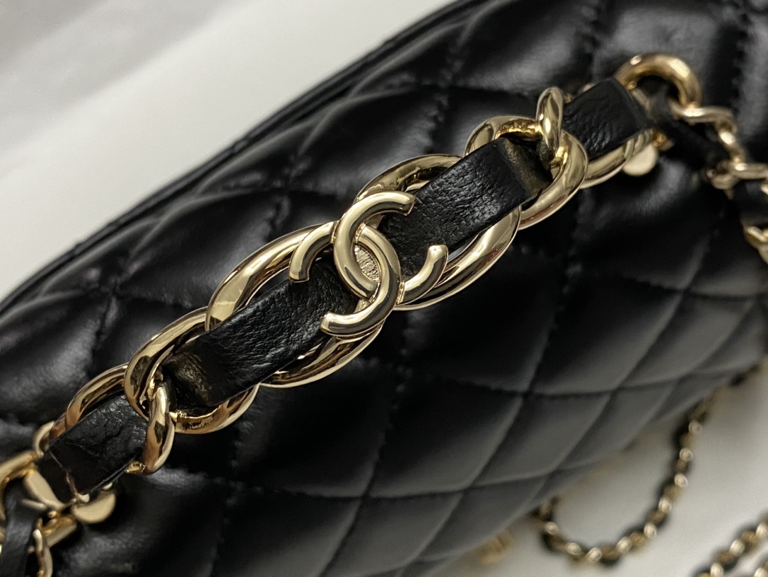 Chanel Mini Classic Handbag With Top Handle