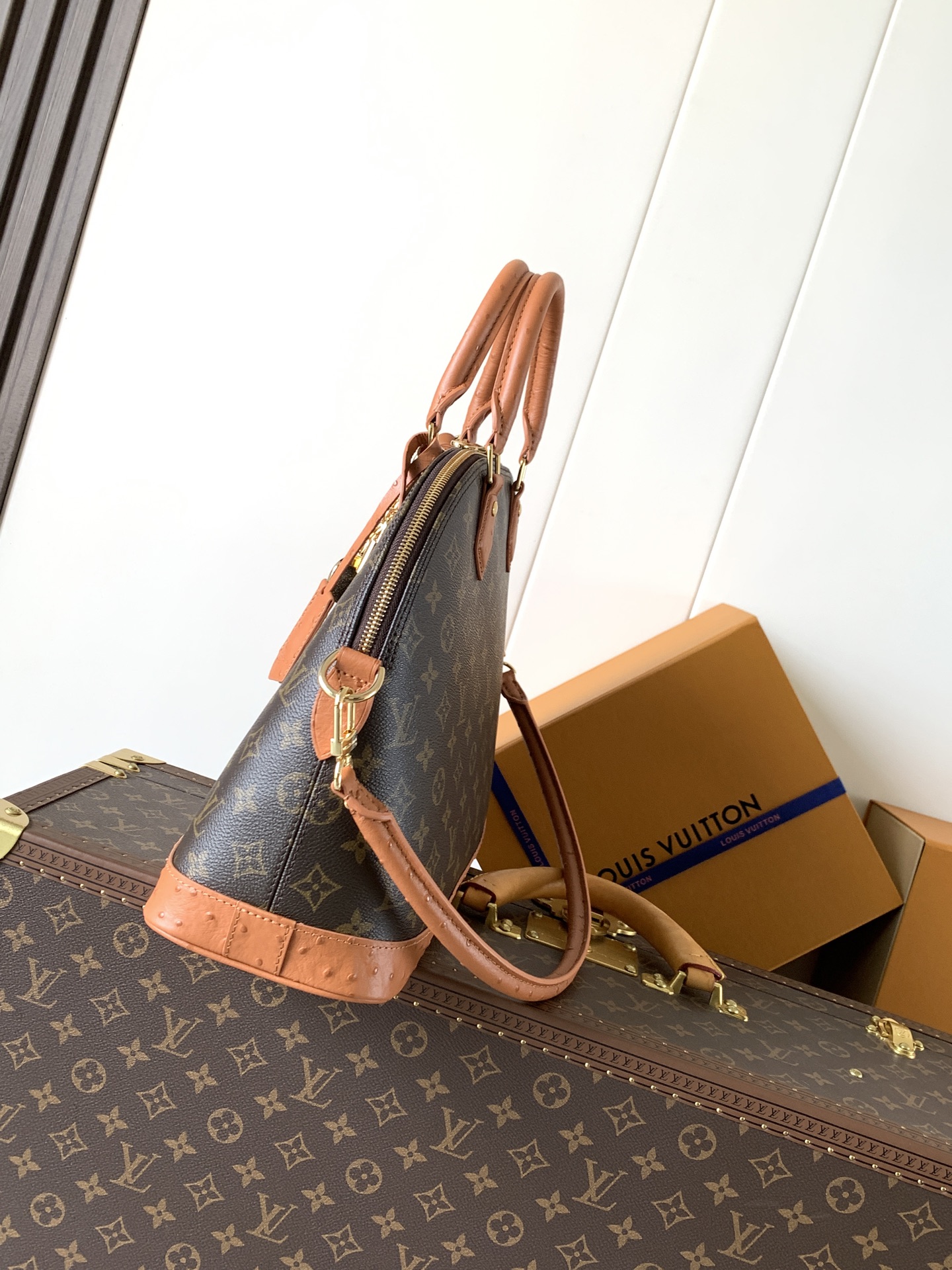 LV Louis Vuitton N30049 Alma MM Soft Celebration