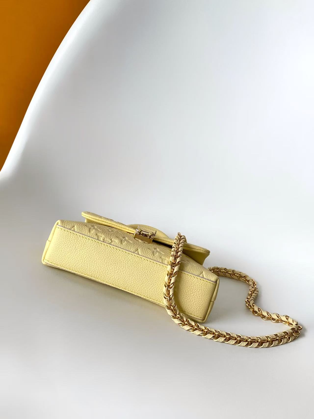 Louis Vuitton Nano Madeleine handbag in yellow