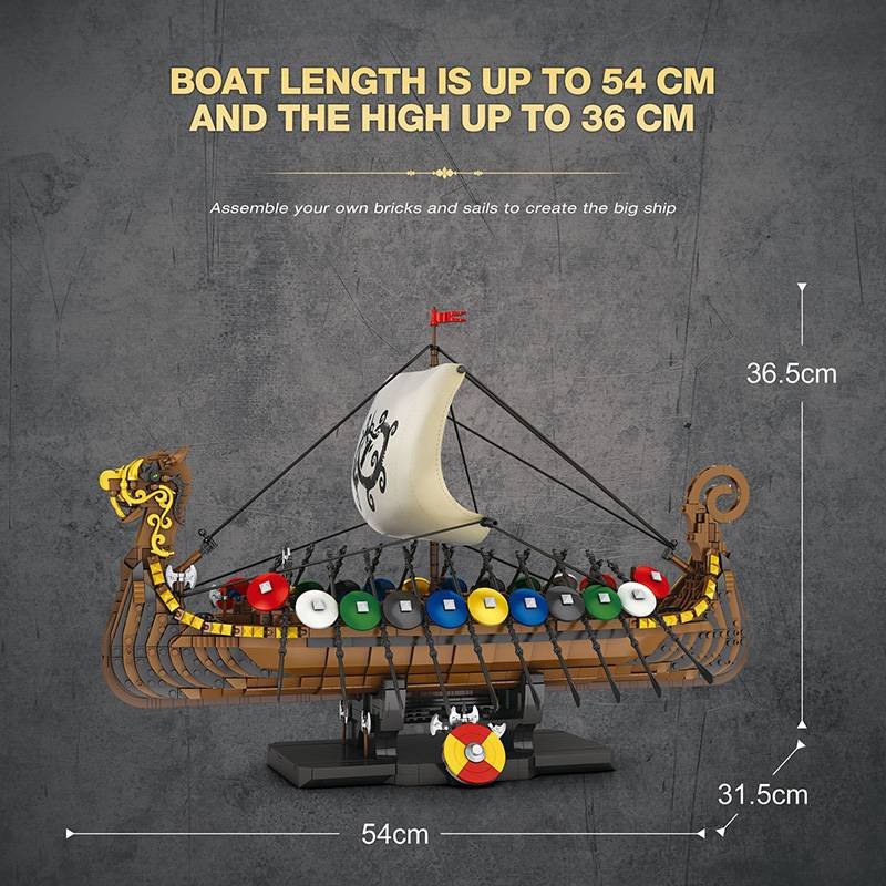 Reobrix 66101 - Viking longshi