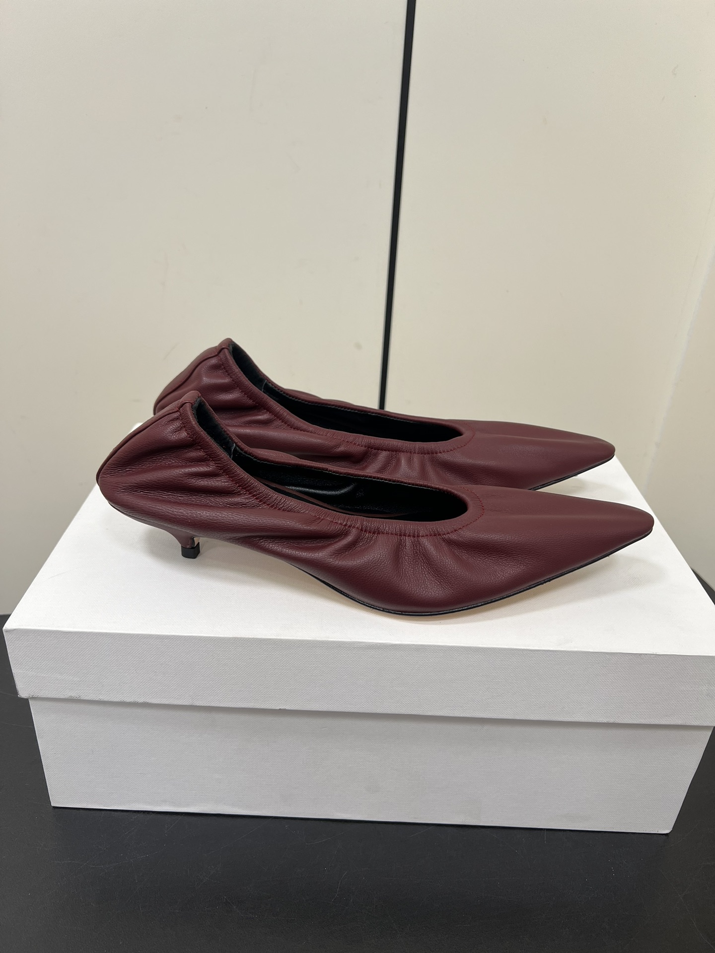 The Row Lambskin Pump