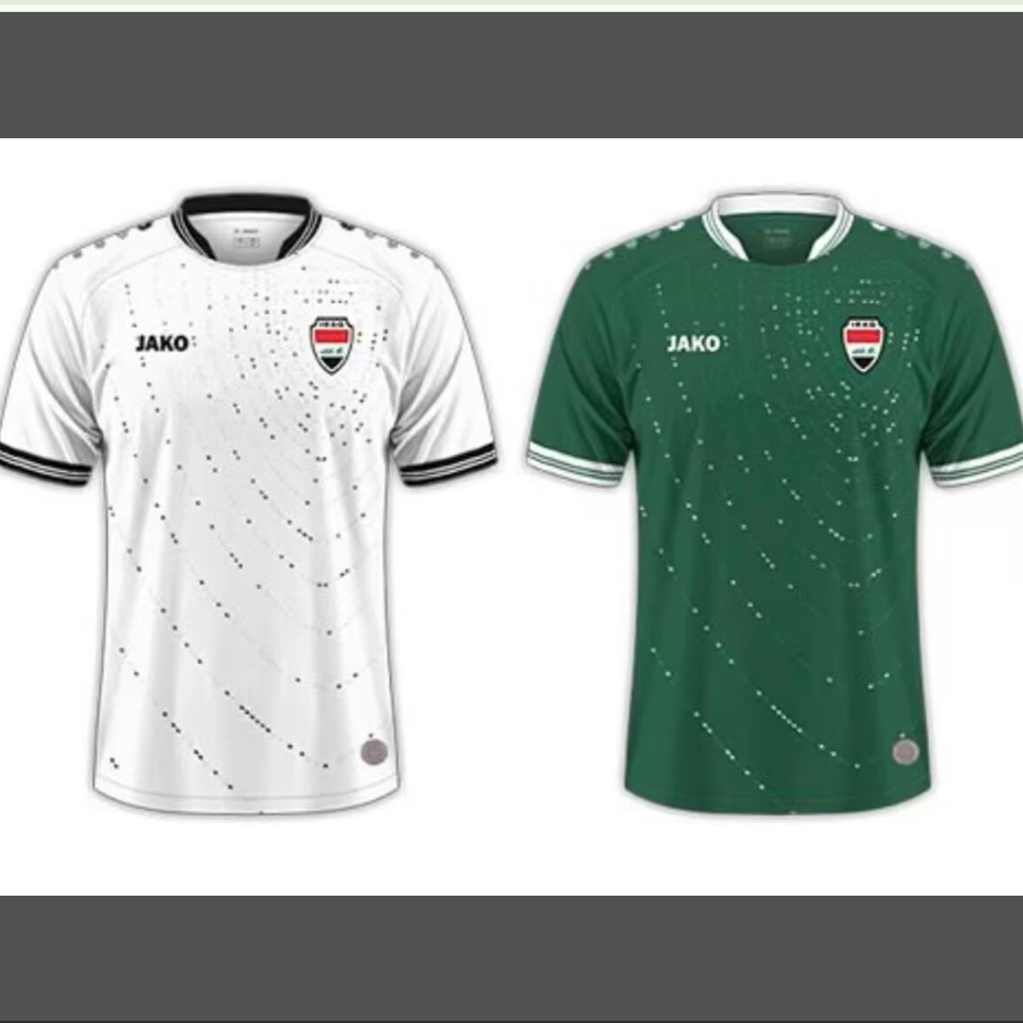 Player Version 2026  Iraq Away Jersey S-2XL
