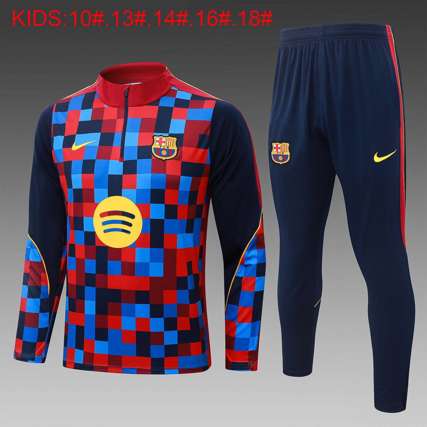 Barcelona Kids Training Suit 26/27 | Soc Jersey - Premium Football Jersey