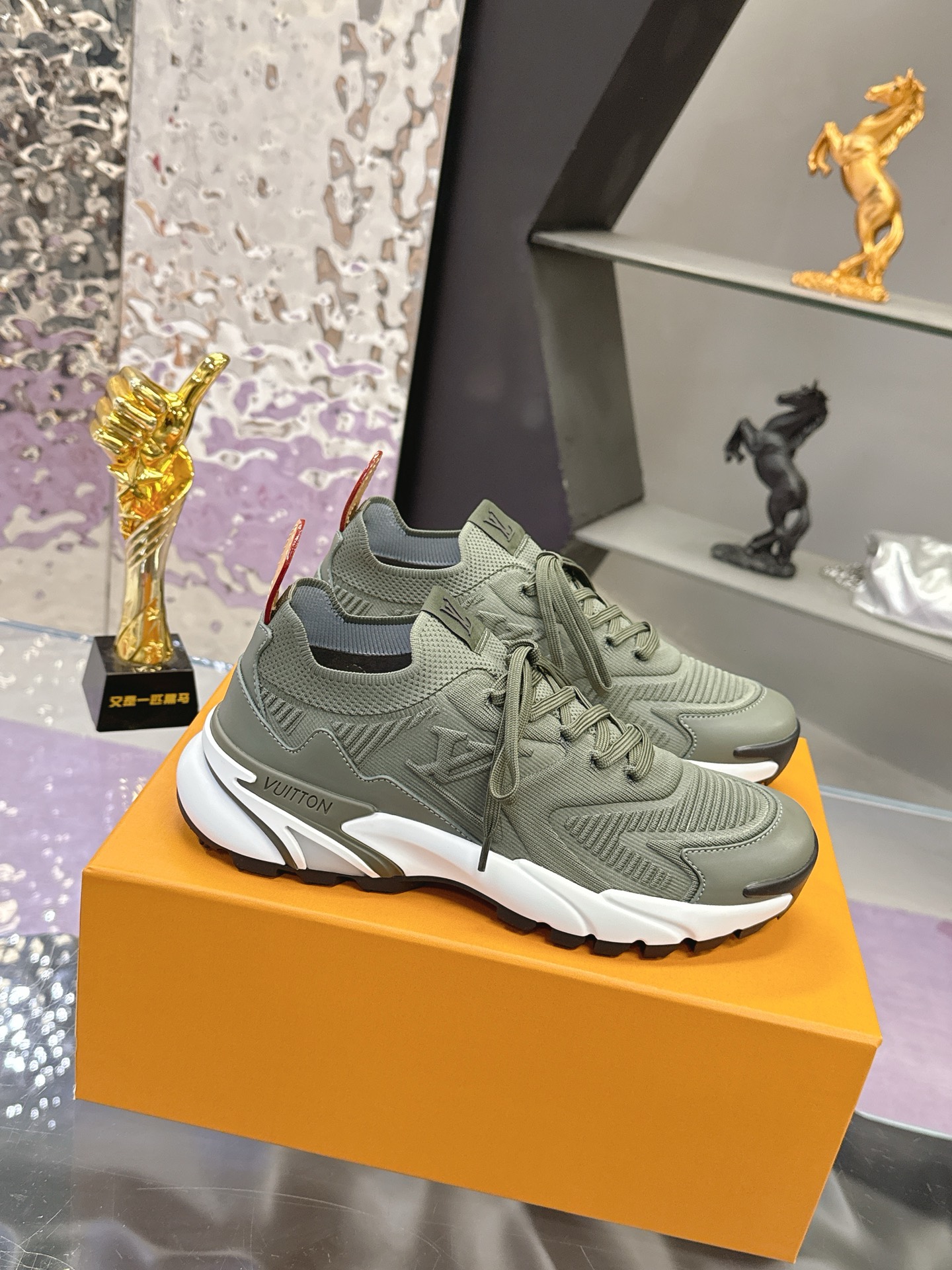 Louis Vuitton Men's LV Tatic Knit Sneaker
