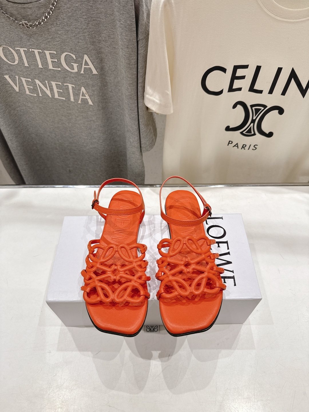Loewe Petal Anagram Sandal