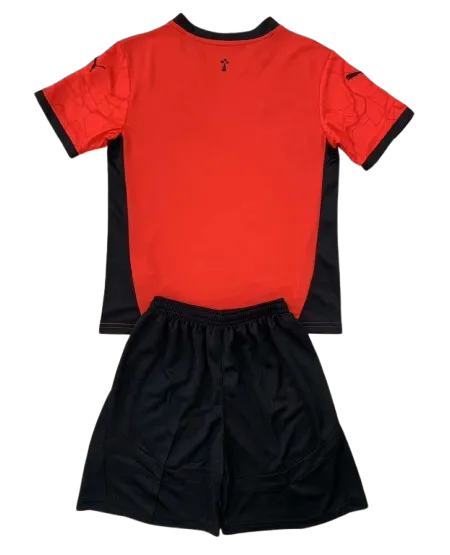 Kids Stade Rennais Home Kits Jersey+Short 2024-25