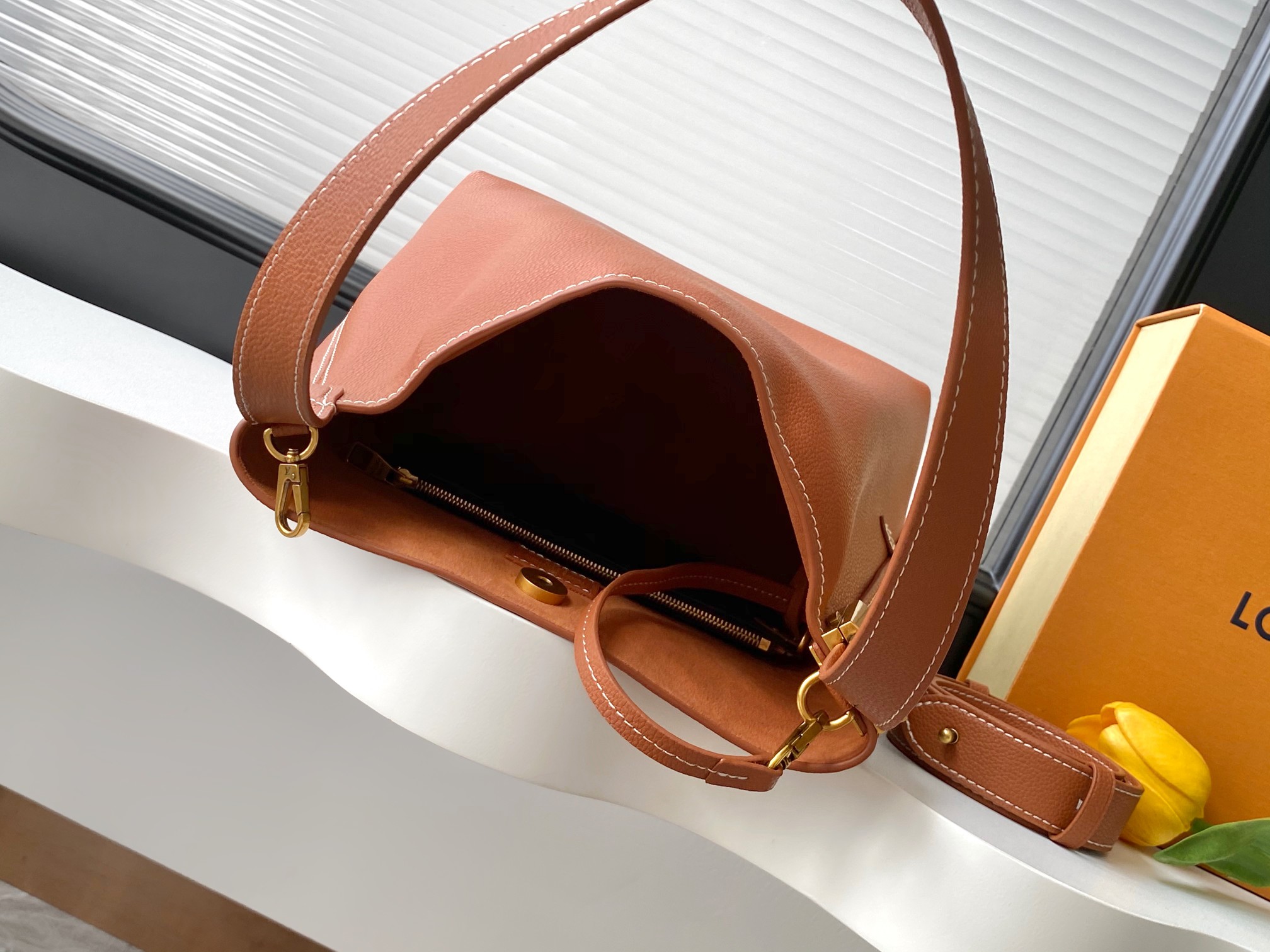 Louis Vuitton LV Low Key Hobo PM Bucket Bag