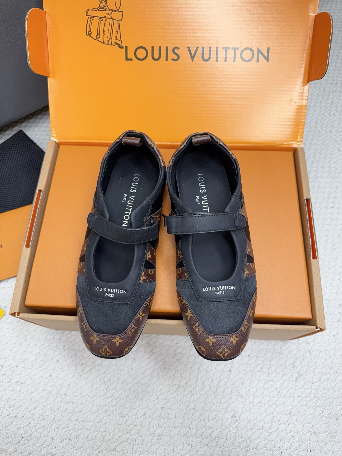 LV Sneakerina Mary Jane Shoes