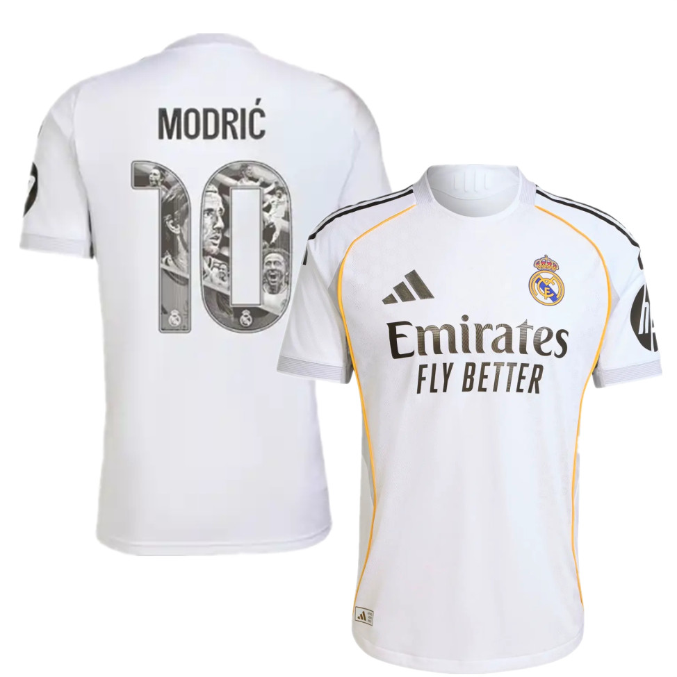 Real Madrid Home Modrić Limited Edition Player Jersey 25/26