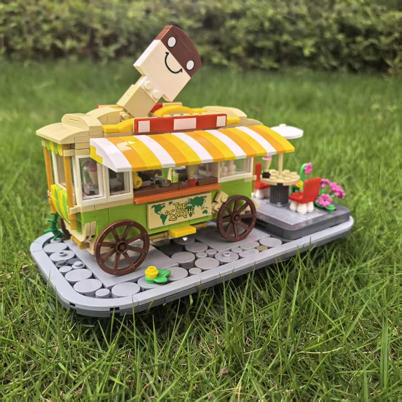 MOC 66883 - Dessert Wagon