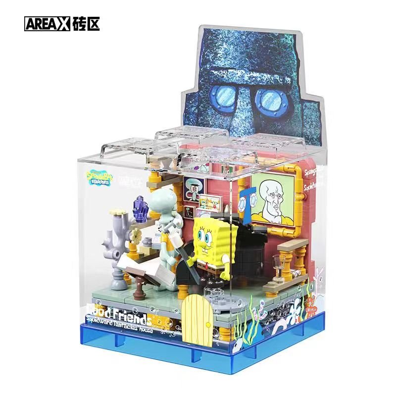 AREA-X AB0025 - Squidward Tentacles' House(With Box)