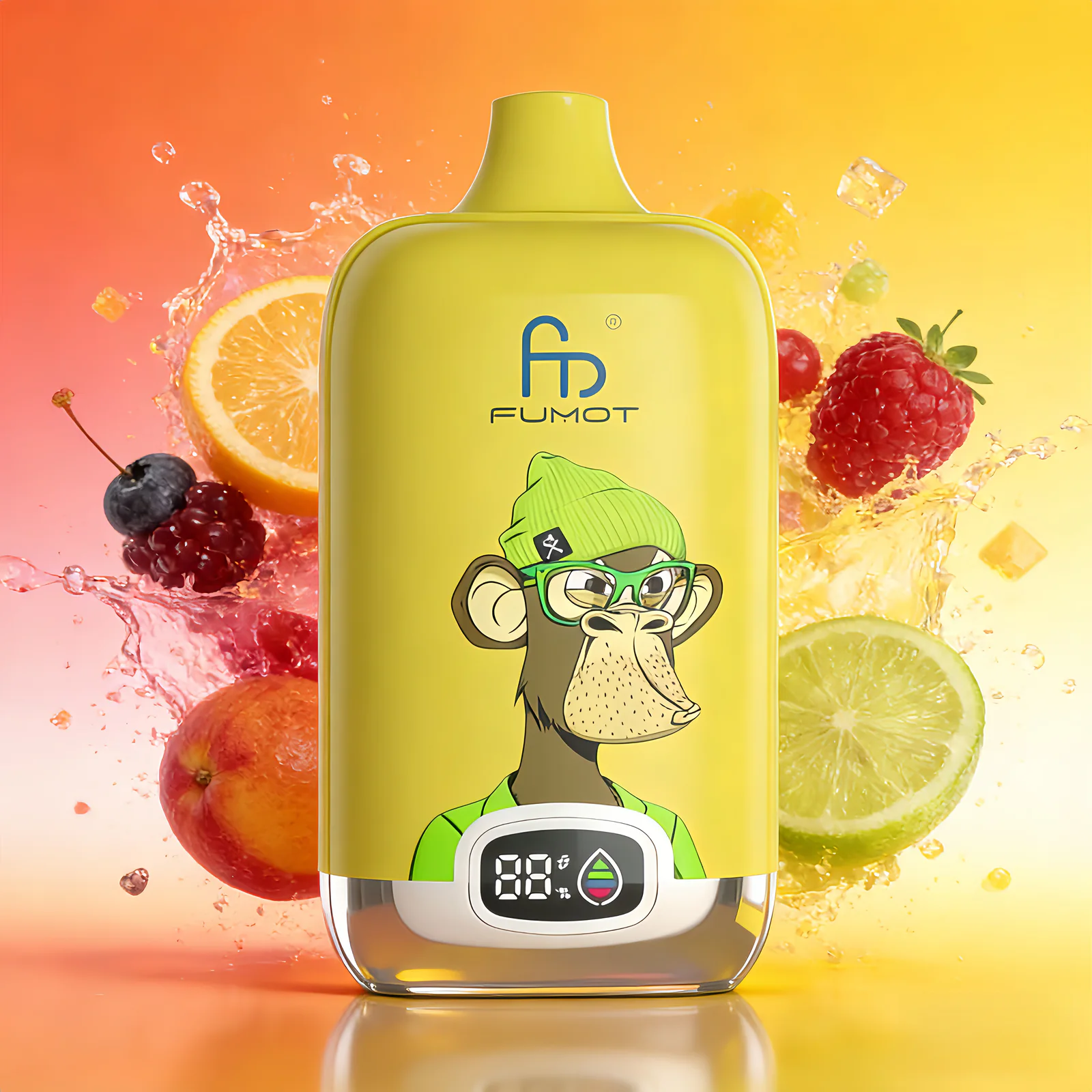 FUMOT Digital Box 12K Disposable Vape – Berry Lemonade - Vaba Vape-Shop