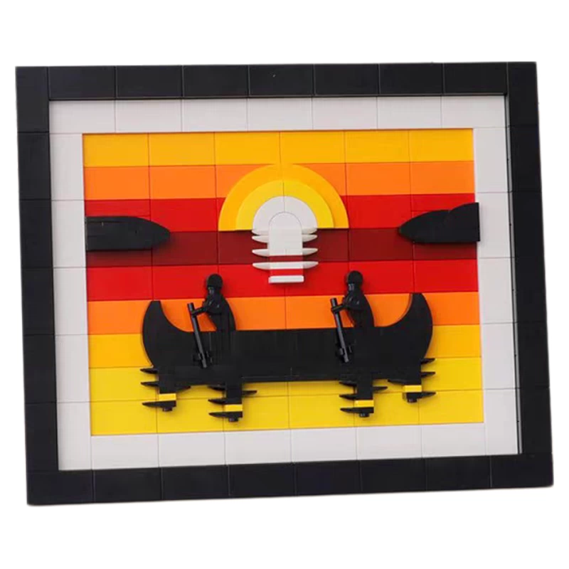 MOC 187605 - Canoe at Sunset