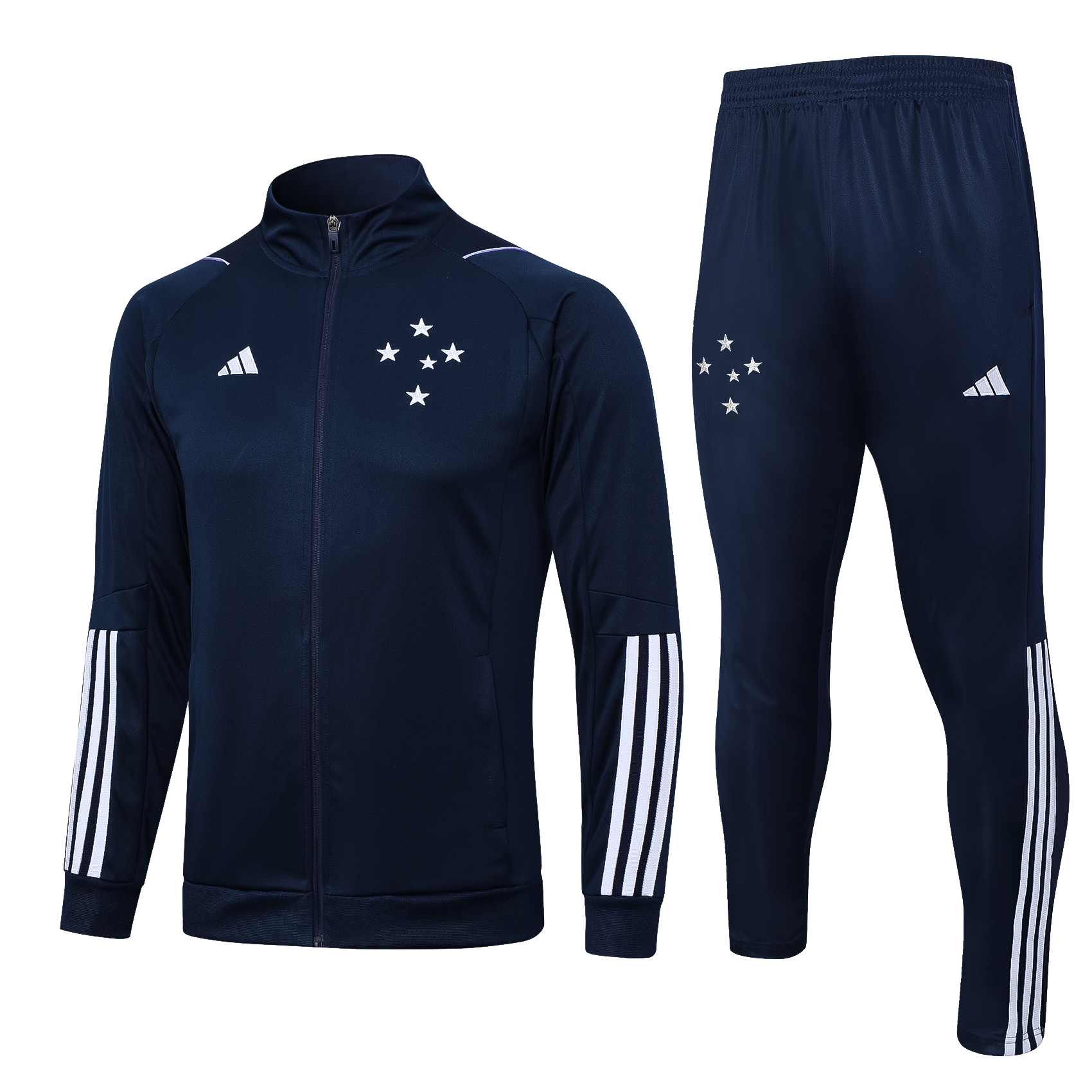 Full-Zippered Cruzeiro 23/24 Training suit Dark Blue