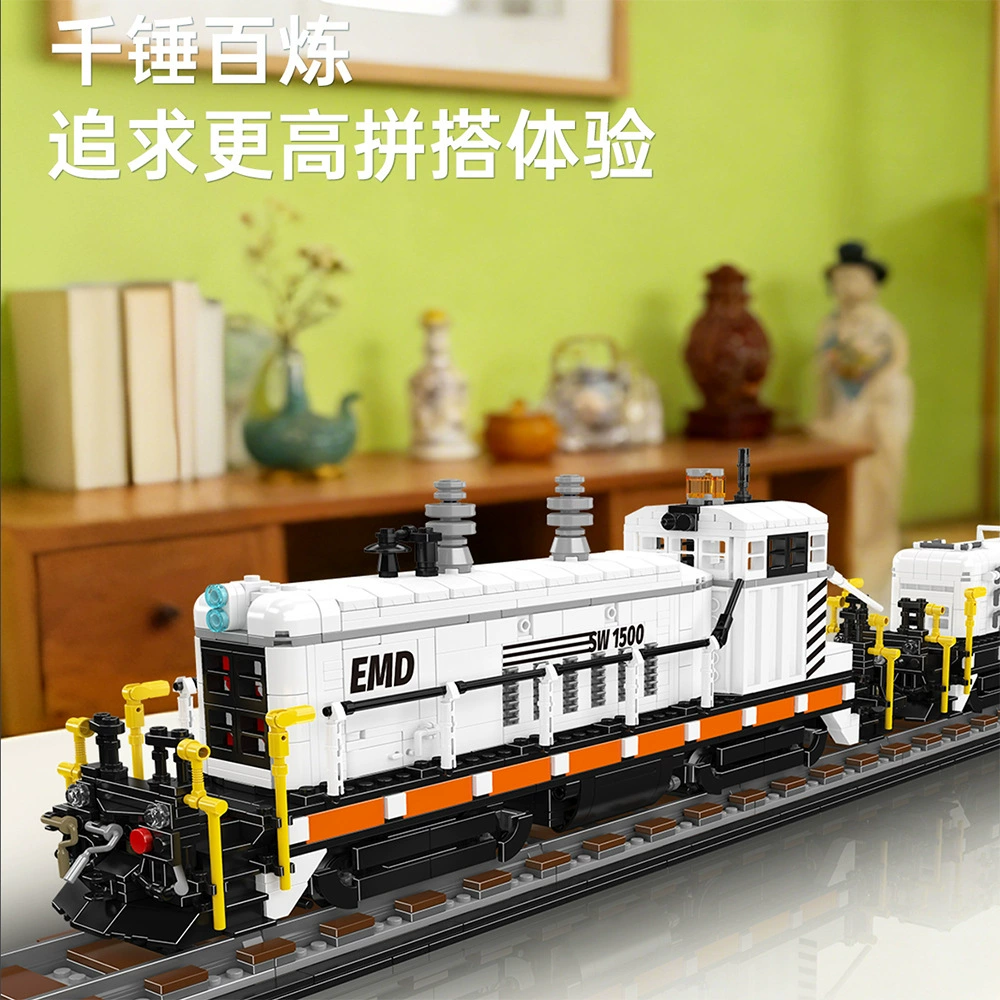 MOULD KING 12051 - EMO SW1500 Diesel Locomotive
