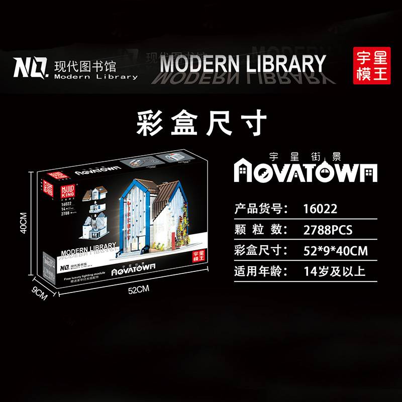 MOULD KING 16022 - Modern Library