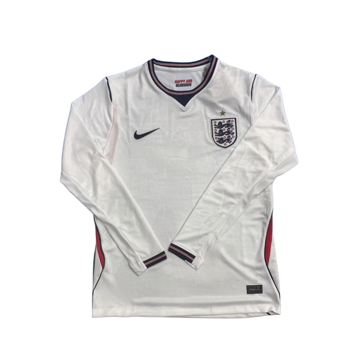 2026 England Home Long Sleeve Jersey S-3XL