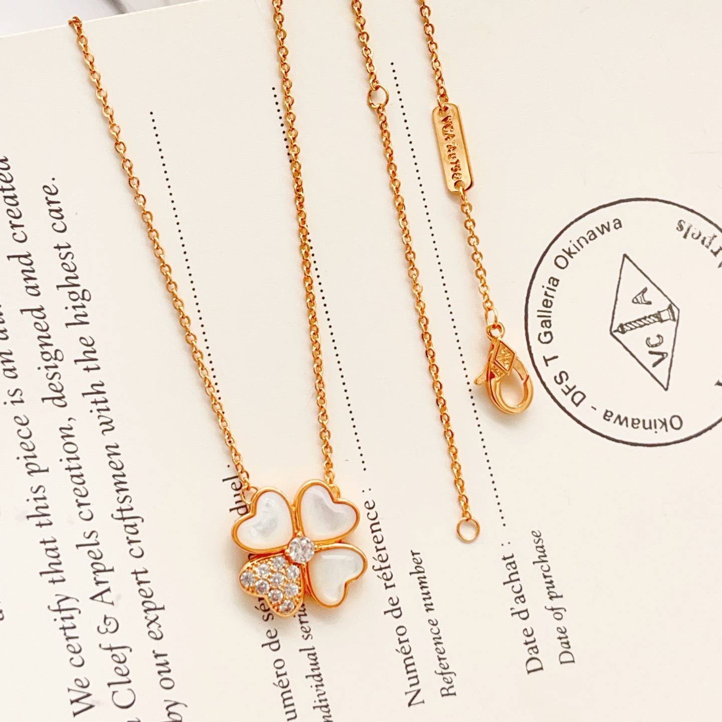 Van Cleef Fashion Necklace