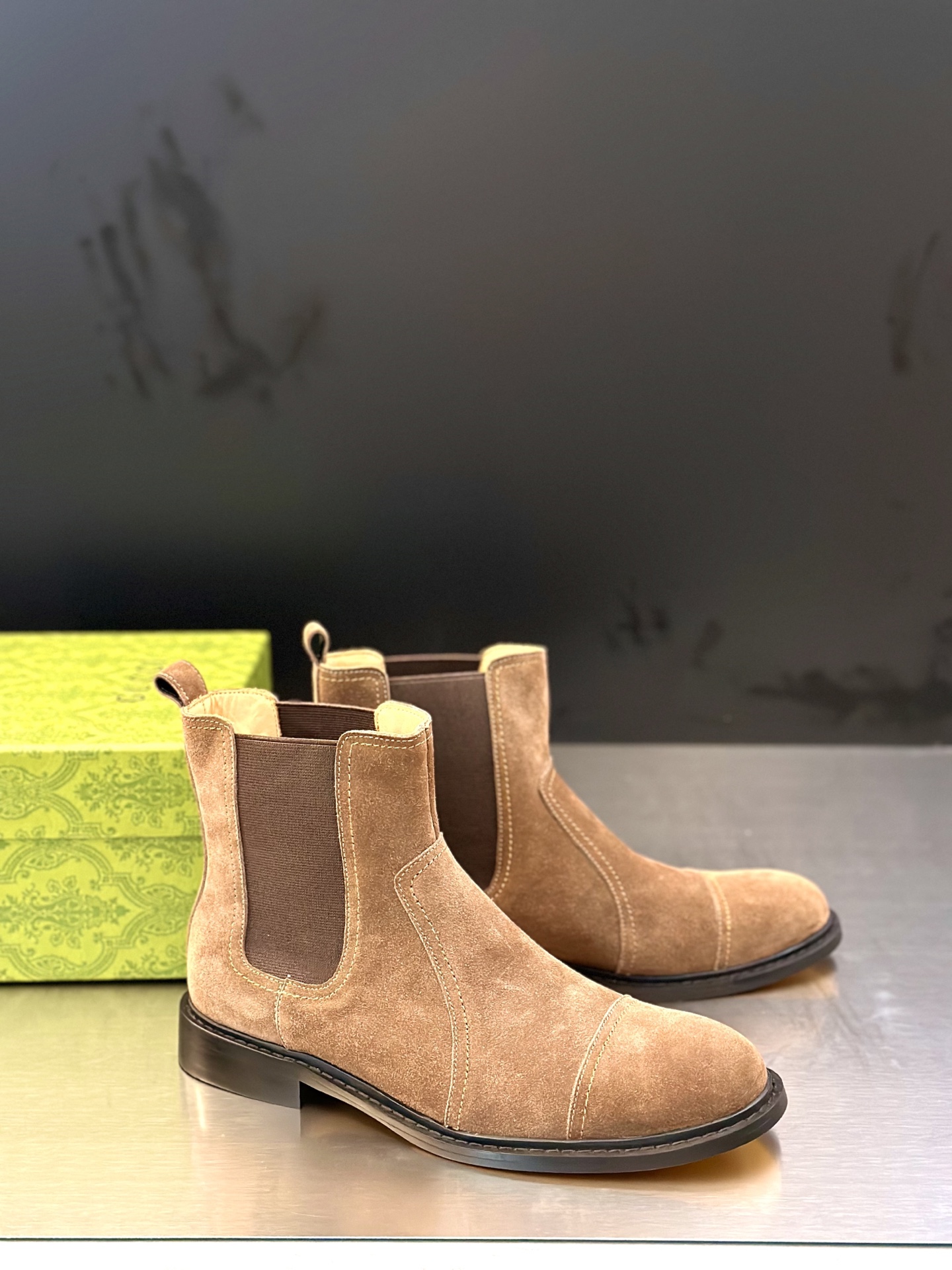 Gucci Men's Suede Boots