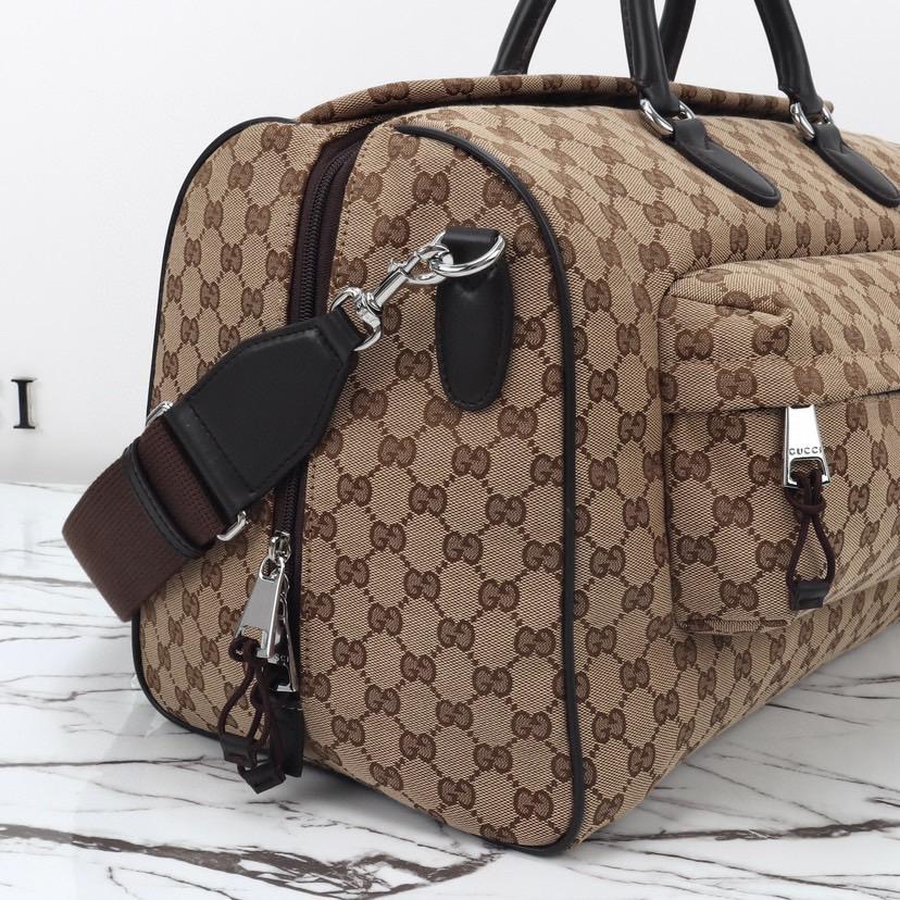 Gucci Bag GG Canvas Medium Duffle Bag