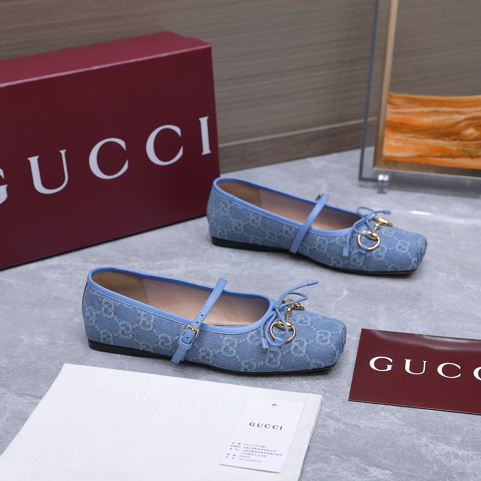 Women's Gucci Horsebit ballet flat