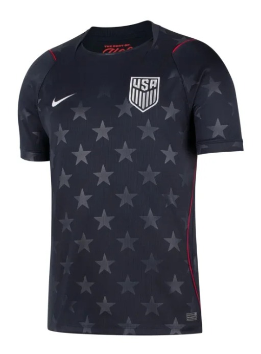2026 USA Away Black Jersey S-4XL