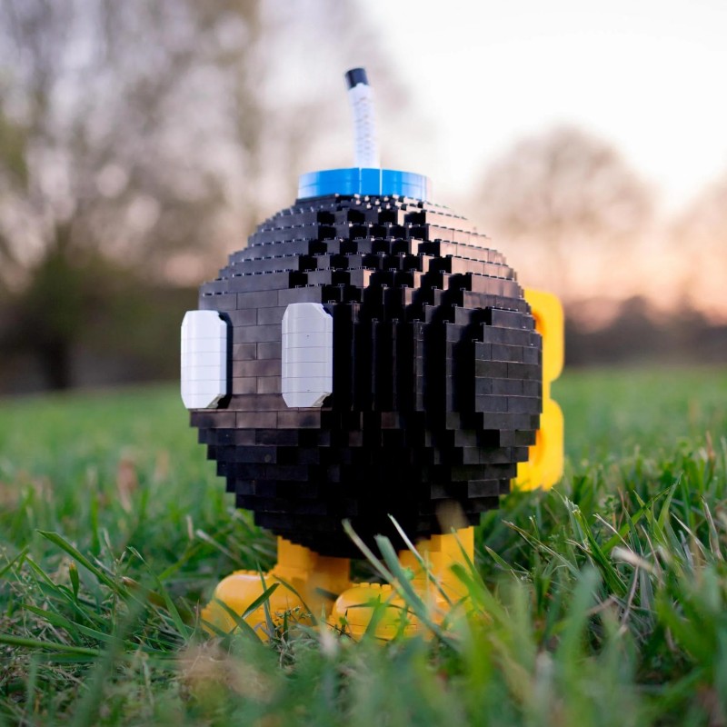 1393Pcs Super Mario MOC Bob-Omb