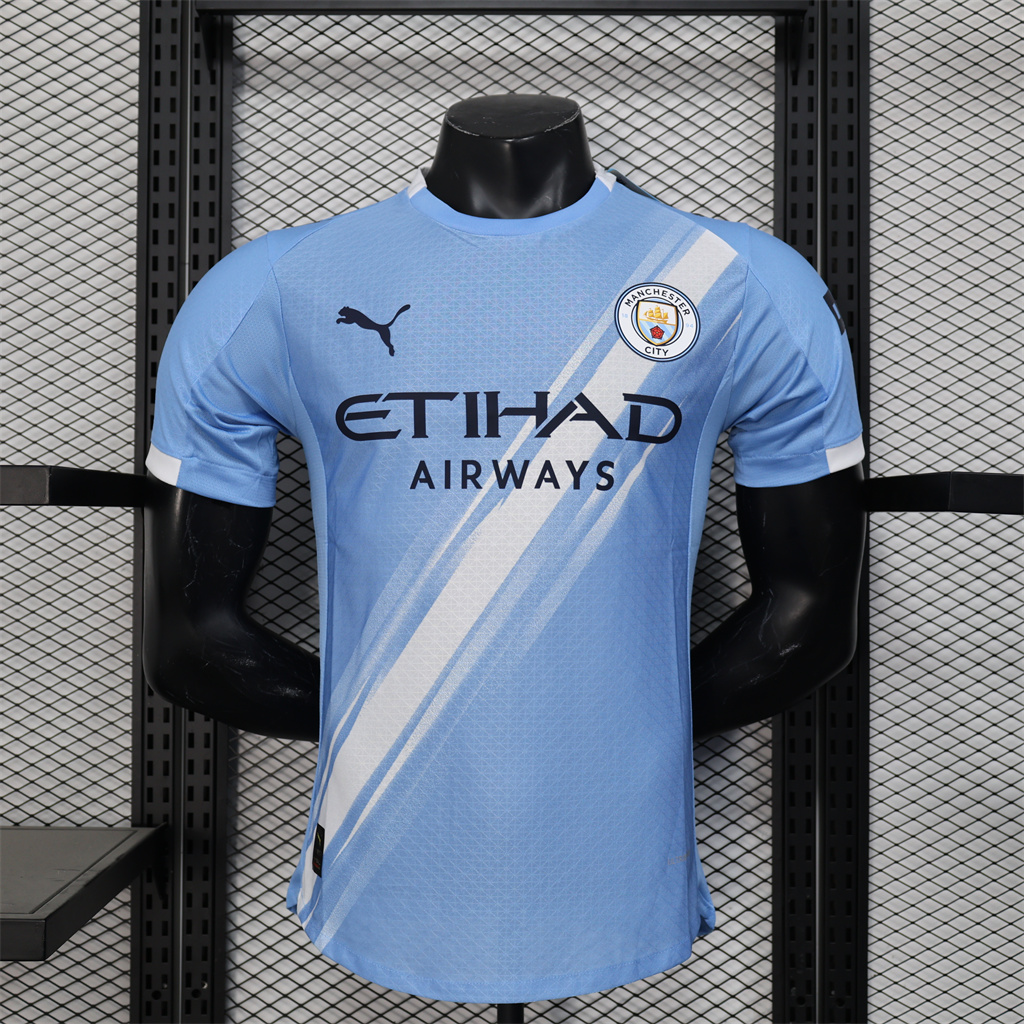 Manchester City Home Player Jersey 25/26