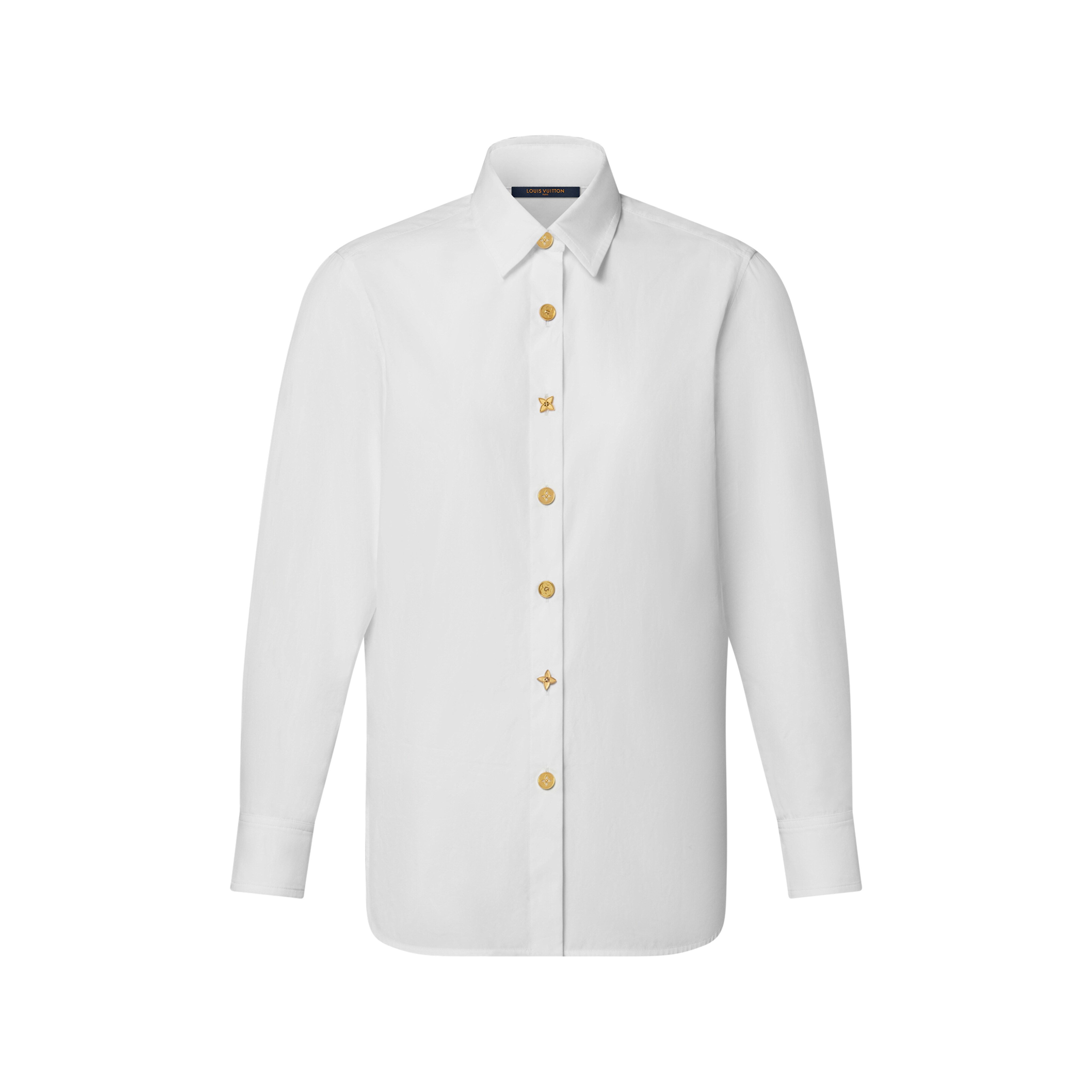 モノグラム ボタンシャツ