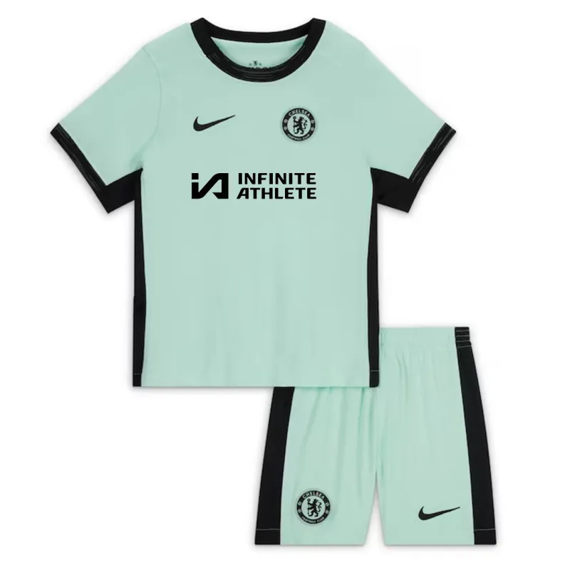 Kids Chelsea Third Kit Jersey+Short 2023-24
