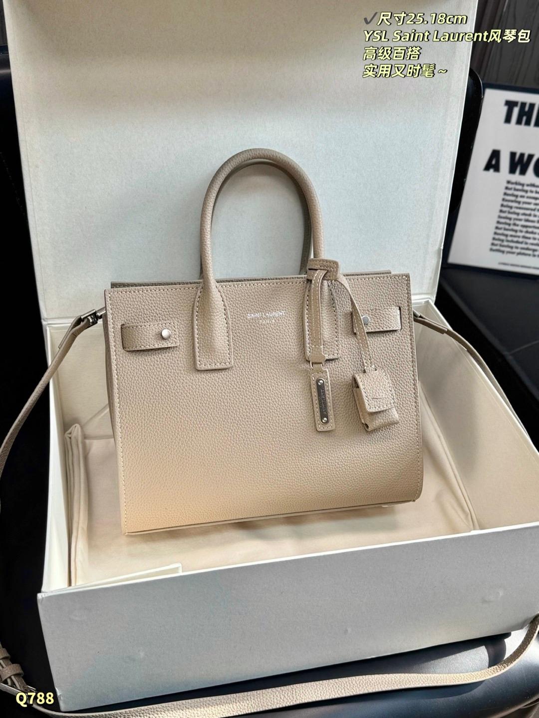 Saint Laurent YSL Sac de Jour accordion bag