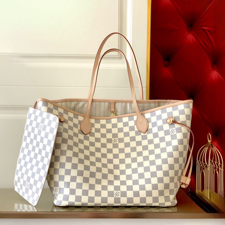 Louis Vuitton LV Neverfull Monogram Damier MM&GM N41357