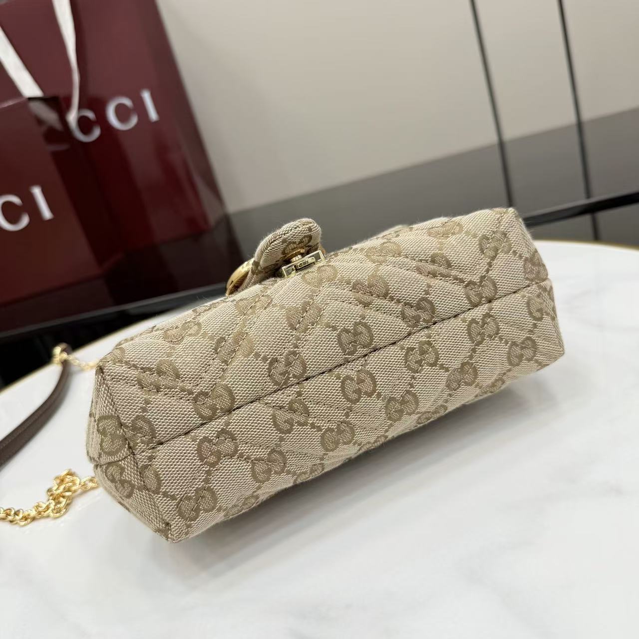 GUCCI GG Marmont mini shoulder bag
