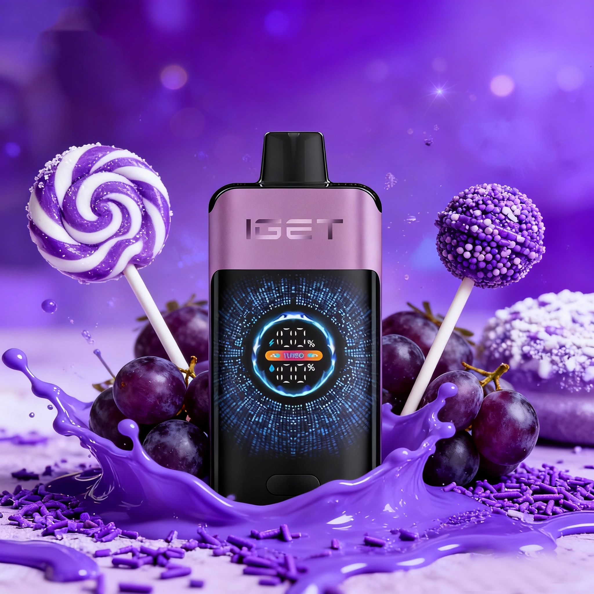 IGET ONE-Chupa Chups Grape