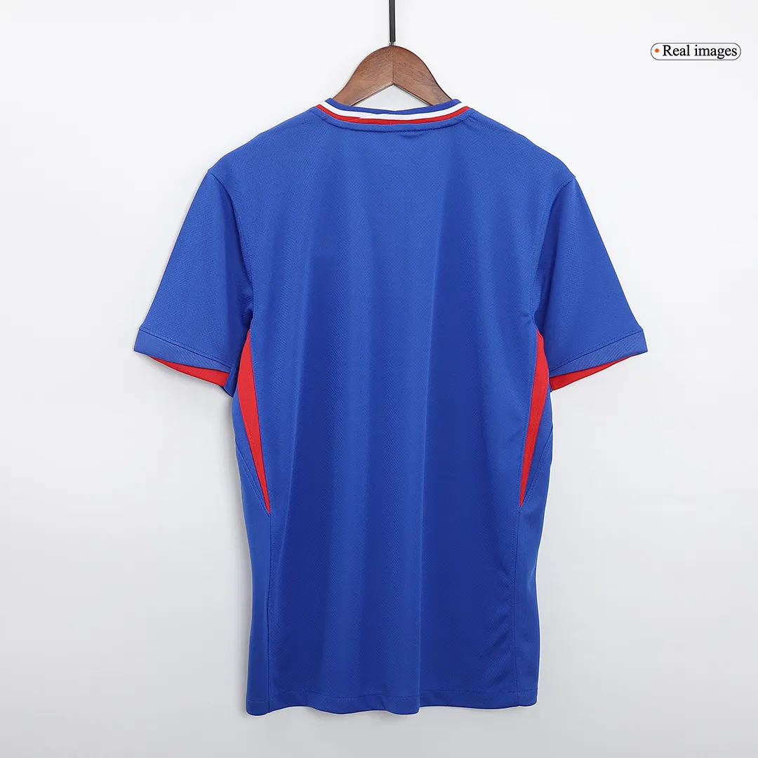 France Home Jersey Euro 2024 Soccer Apparel