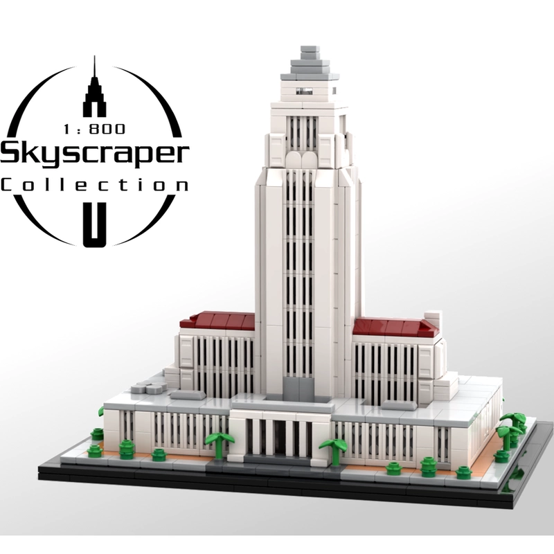 MOC 211470 - Los Angeles City Hall 1:800 Scale