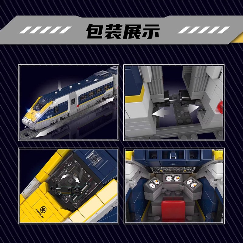 MOULD KING 12016 - Eurostar E320